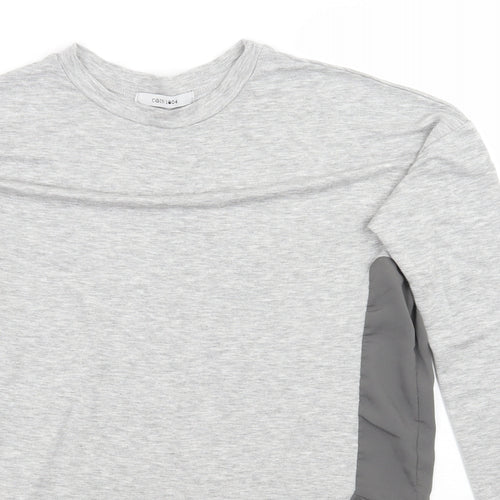 COIN 1804 Womens Grey   Basic T-Shirt Size M