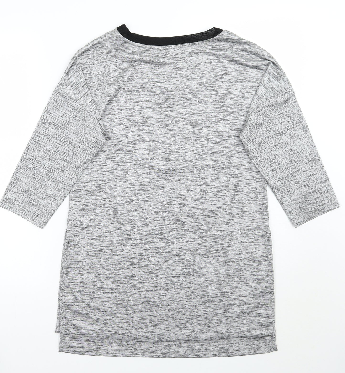 Marks and Spencer Womens Grey   Basic T-Shirt Size 12