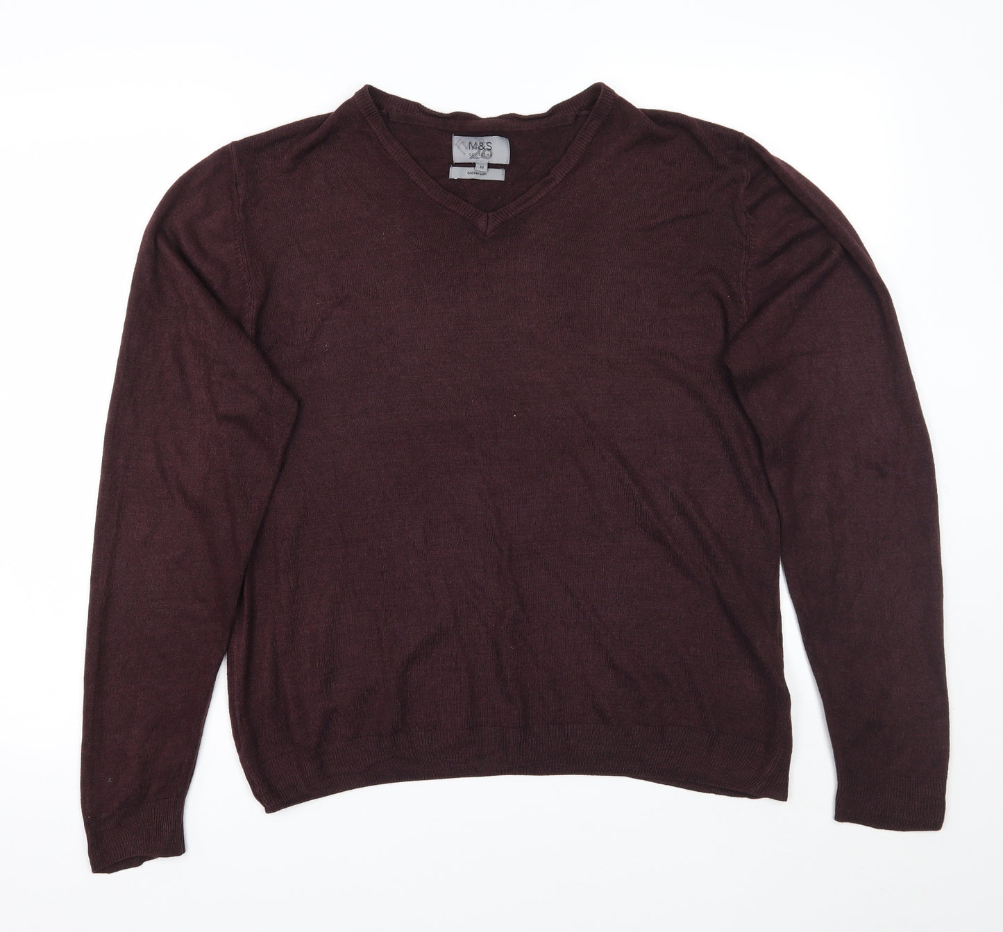 Marks and Spencer Mens Purple   Pullover Jumper Size M