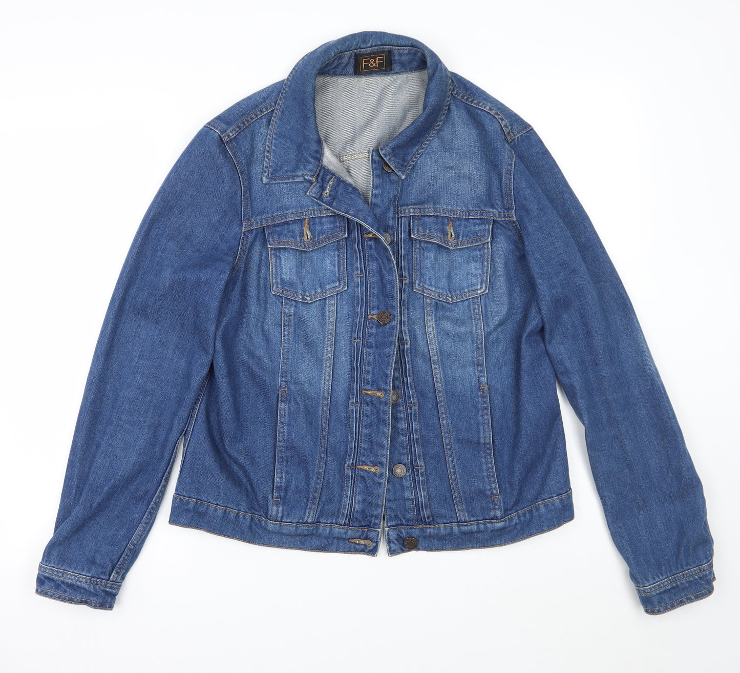 F&F Womens Blue   Jacket  Size 12