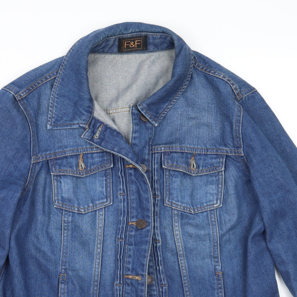F&F Womens Blue   Jacket  Size 12