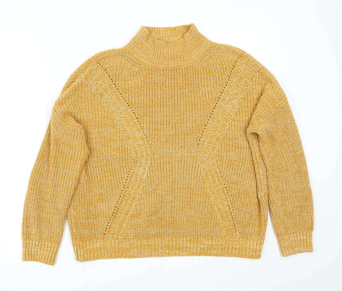 Topshop Womens Yellow   Pullover Jumper Size 8