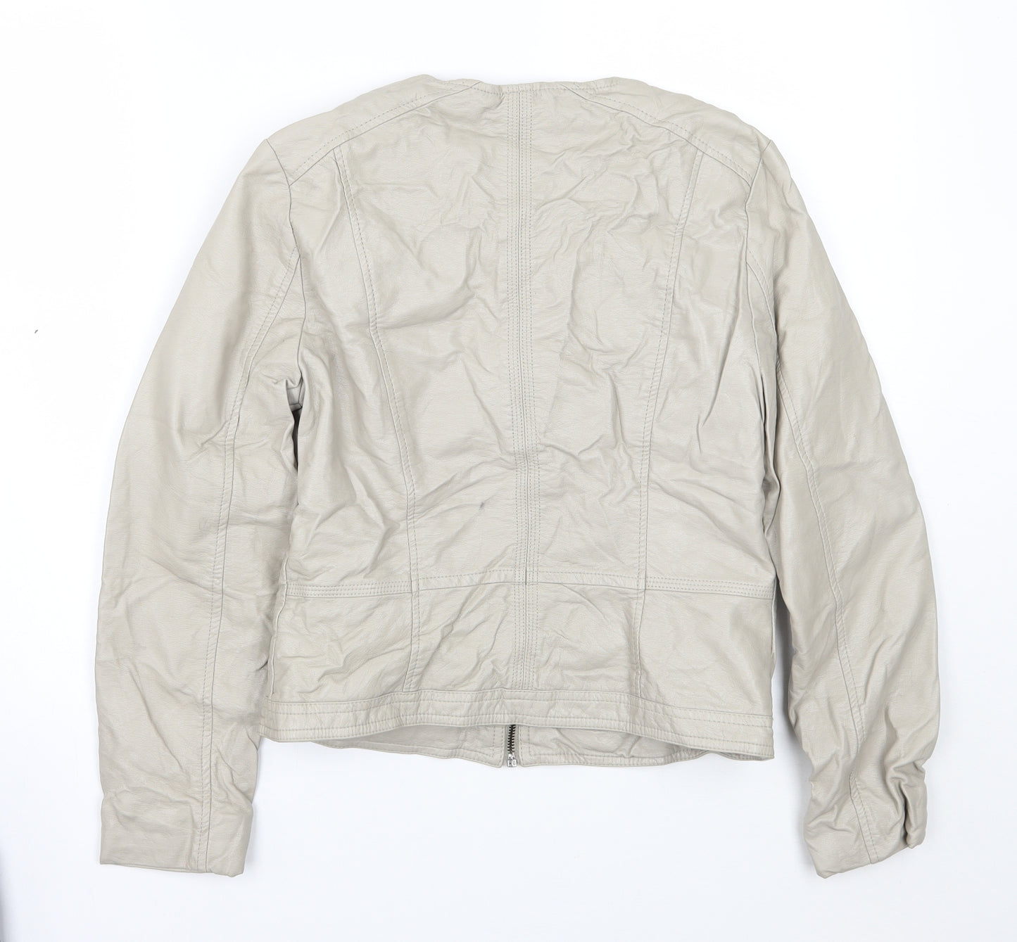 TU Womens Ivory   Jacket Coat Size 10