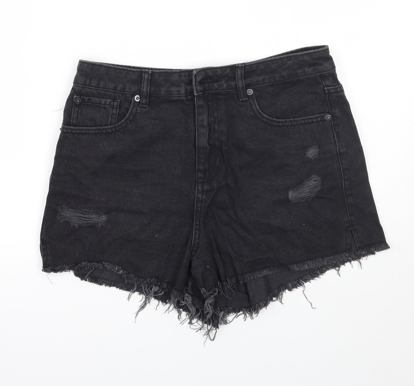 Newlook Womens Black   Mom Shorts Size 12