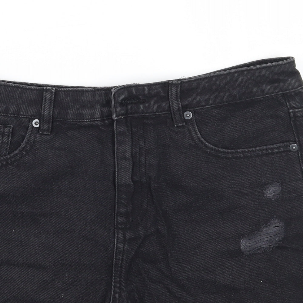 Newlook Womens Black   Mom Shorts Size 12