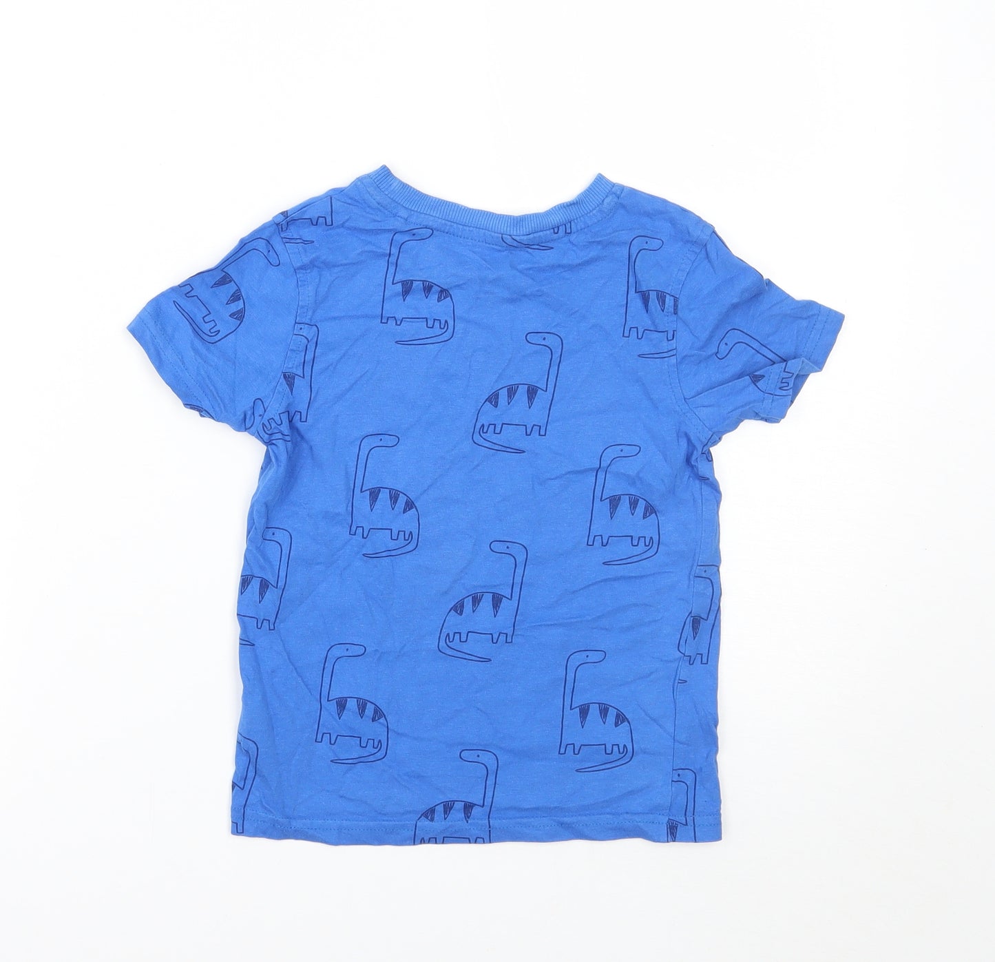 George Boys Blue   Basic T-Shirt Size 4-5 Years