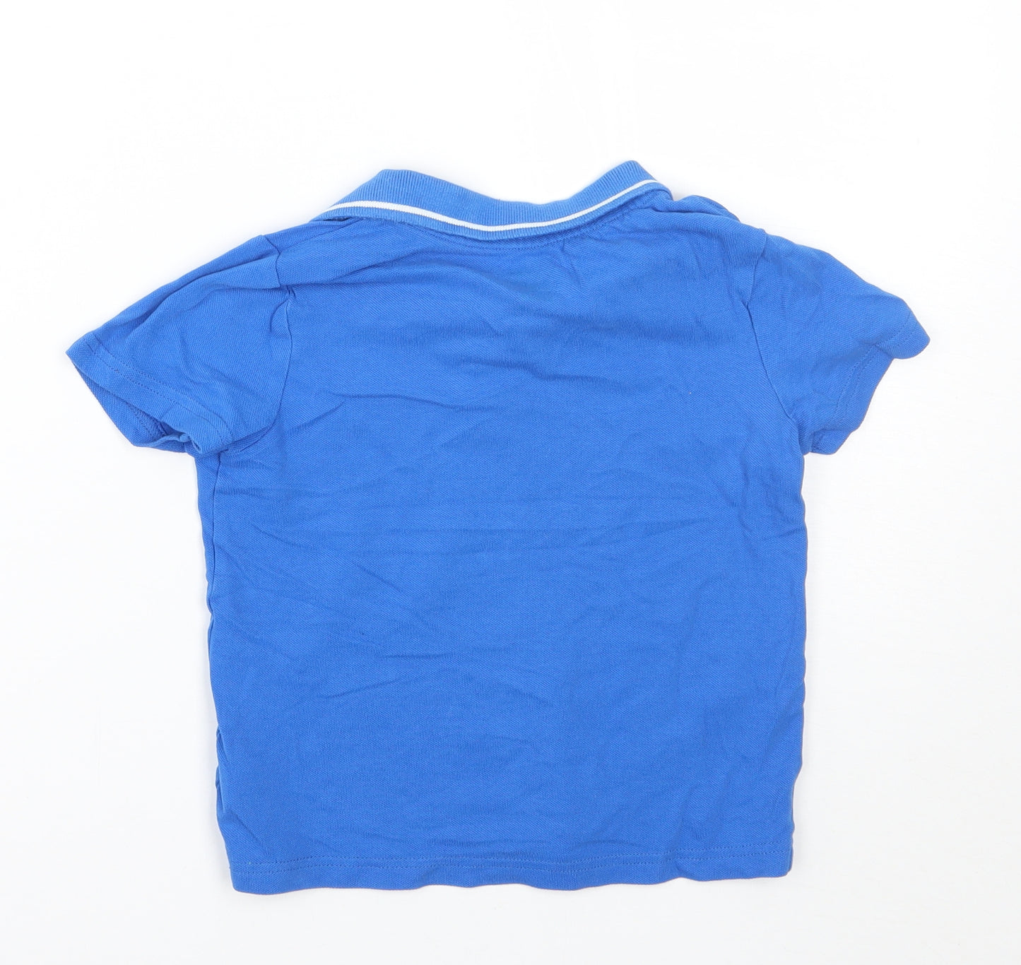 F&F Boys Blue   Basic Polo Size 5-6 Years