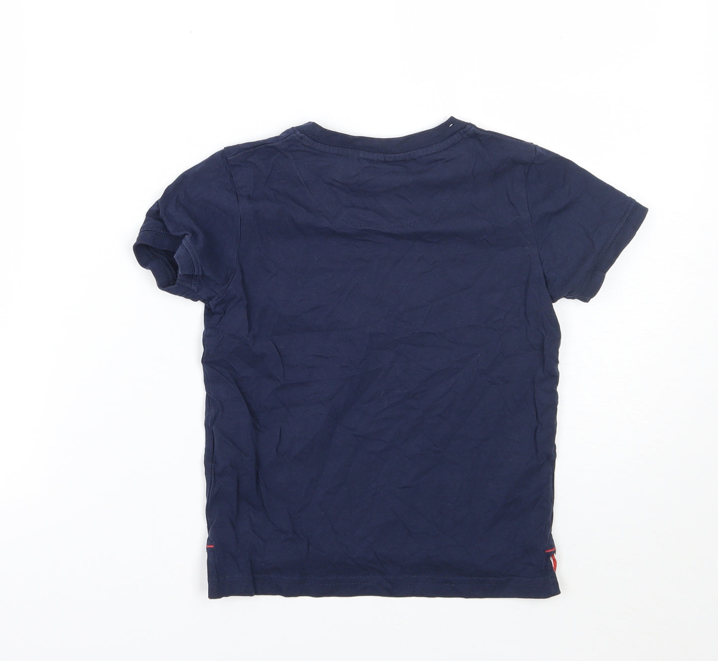 Maine Boys Blue   Basic T-Shirt Size 3-4 Years