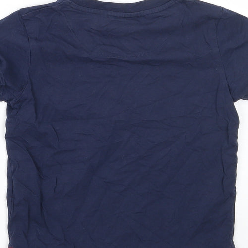 Maine Boys Blue   Basic T-Shirt Size 3-4 Years