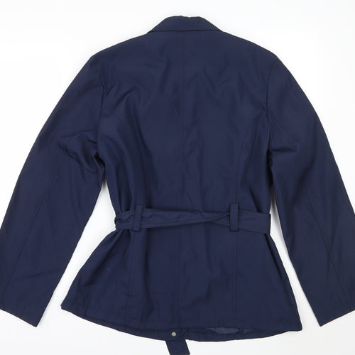 caballero . dorado Womens Blue   Jacket Coat Size XL