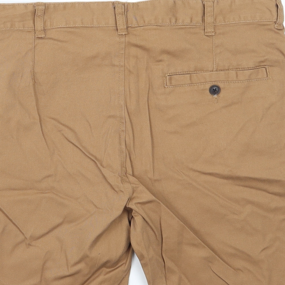 Pep&co Mens Brown   Chino Shorts Size 34