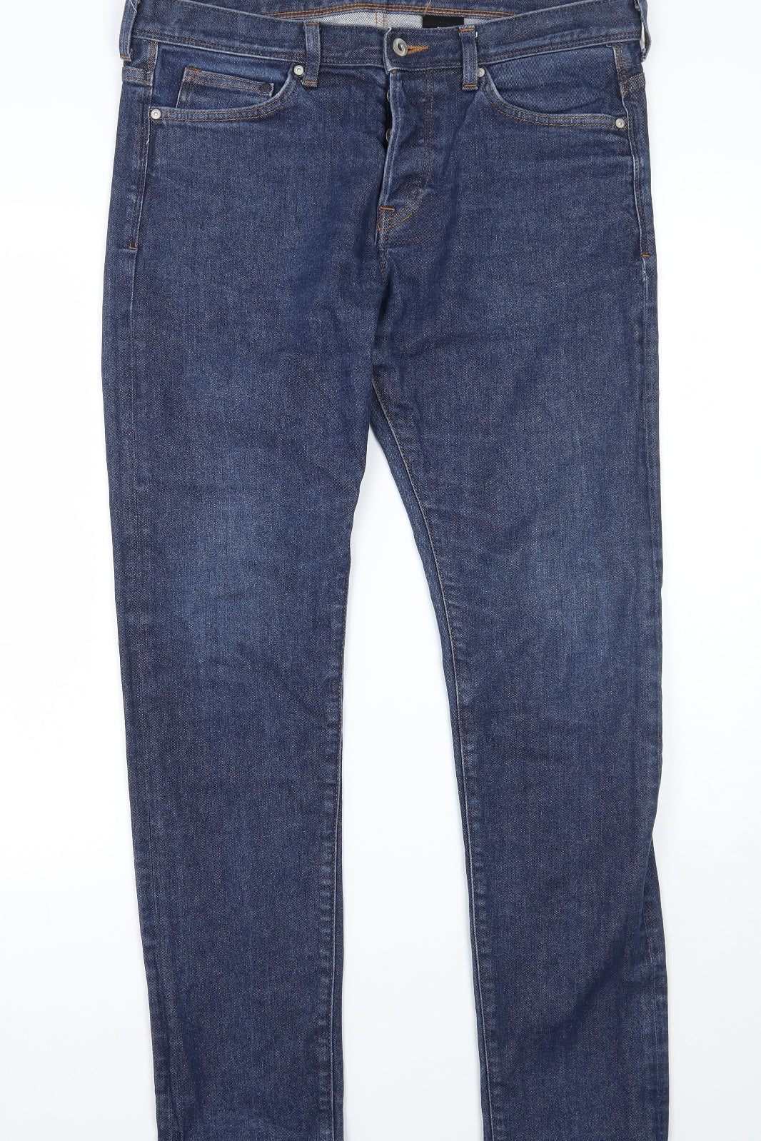 &denim Mens Blue   Straight Jeans Size 34 L31 in