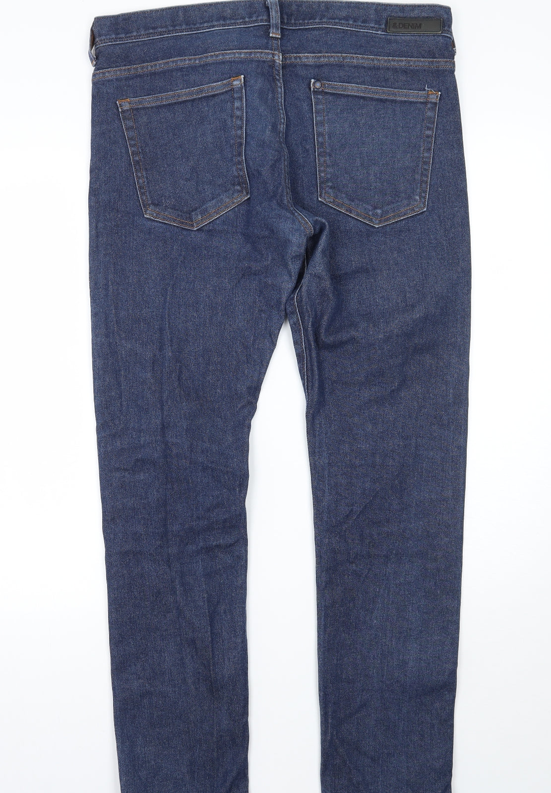 &denim Mens Blue   Straight Jeans Size 34 L31 in