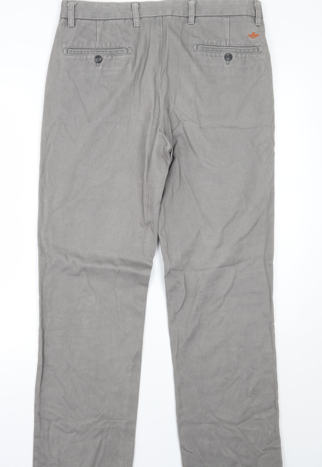DOCKERS Mens Grey   Straight Jeans Size 34 L31 in