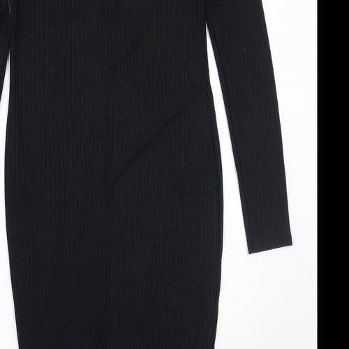 Boohoo Womens Black   A-Line  Size 8