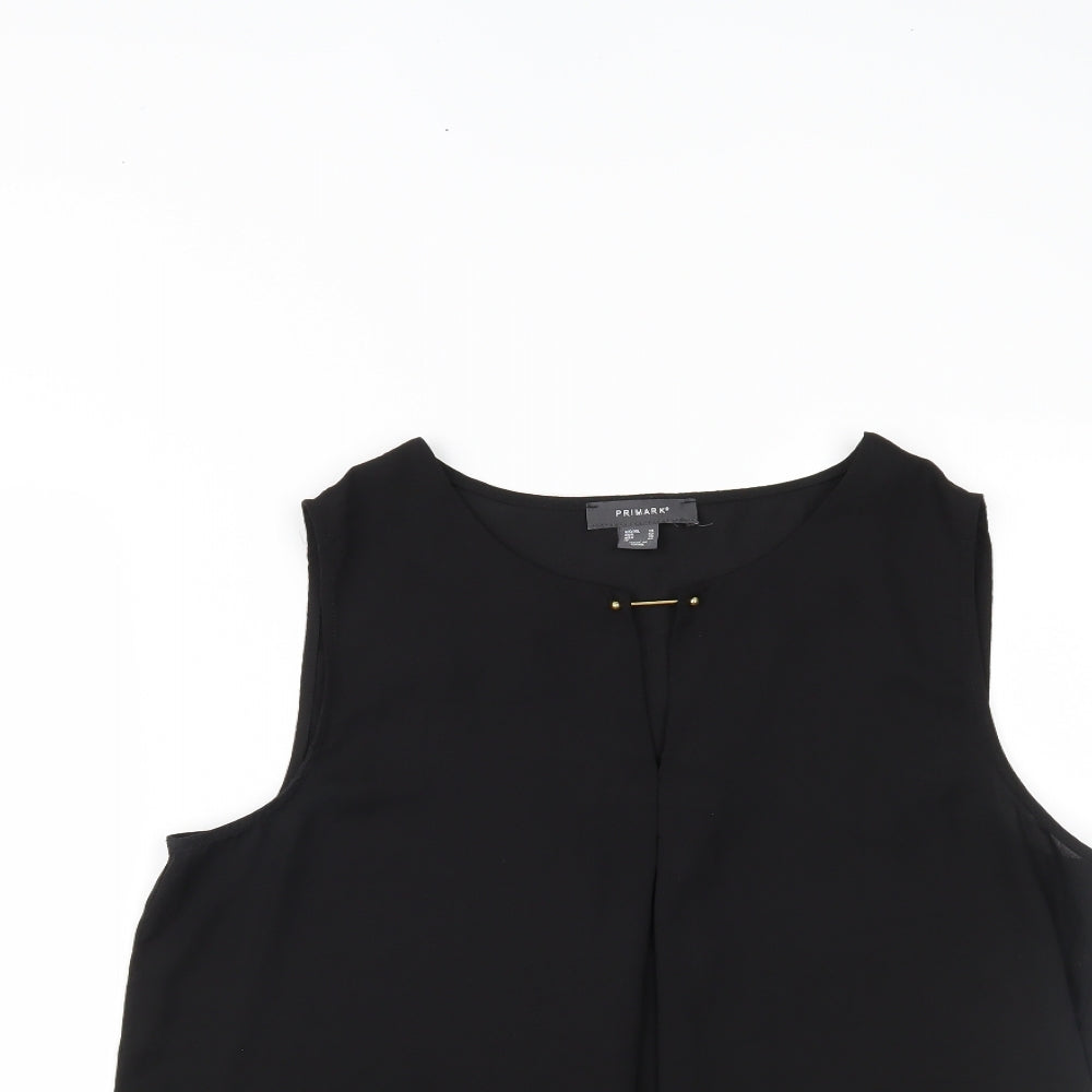 Primark Womens Black   Camisole Tank Size 14