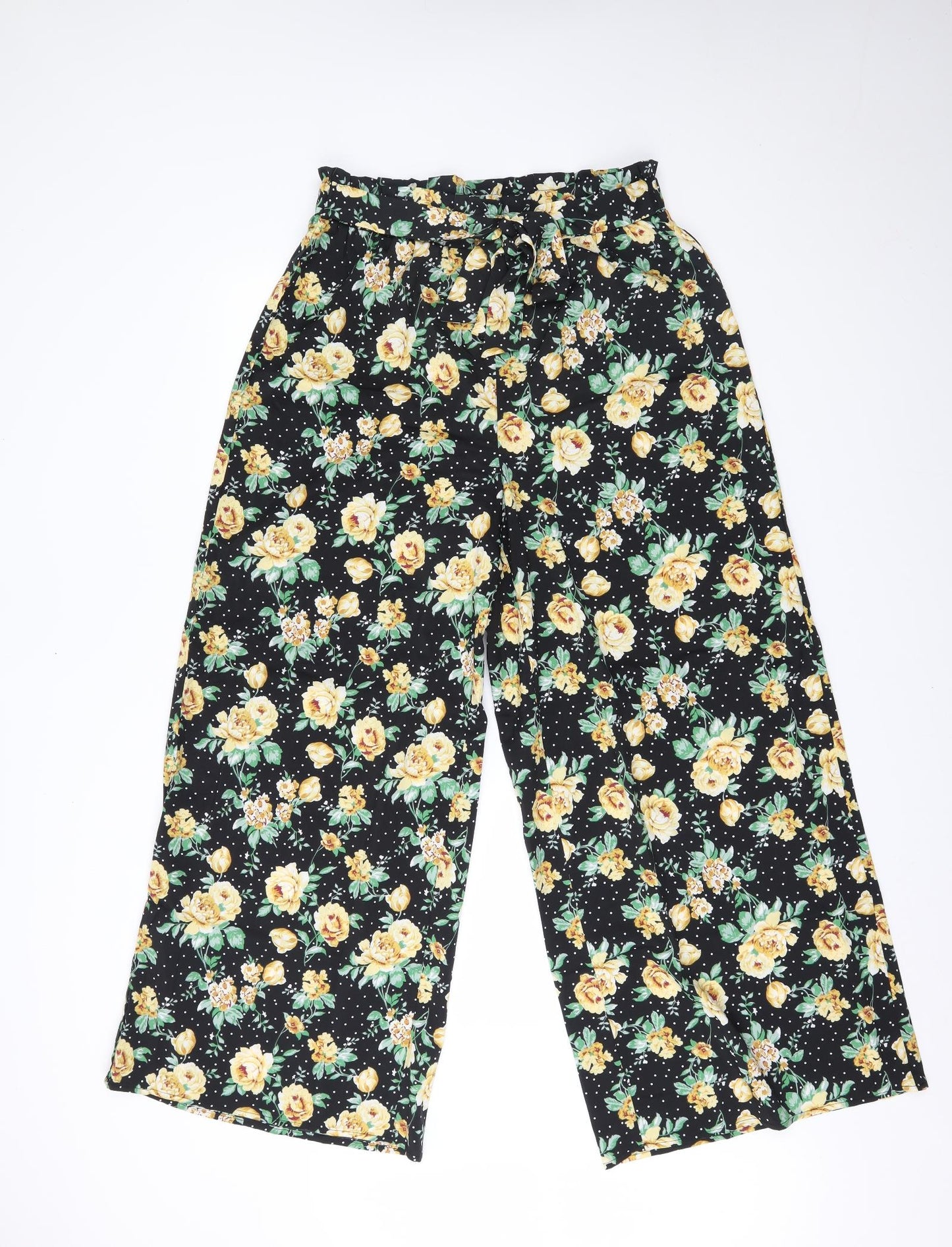 SheIn Womens Multicoloured Floral  Trousers  Size XL L27.5 in