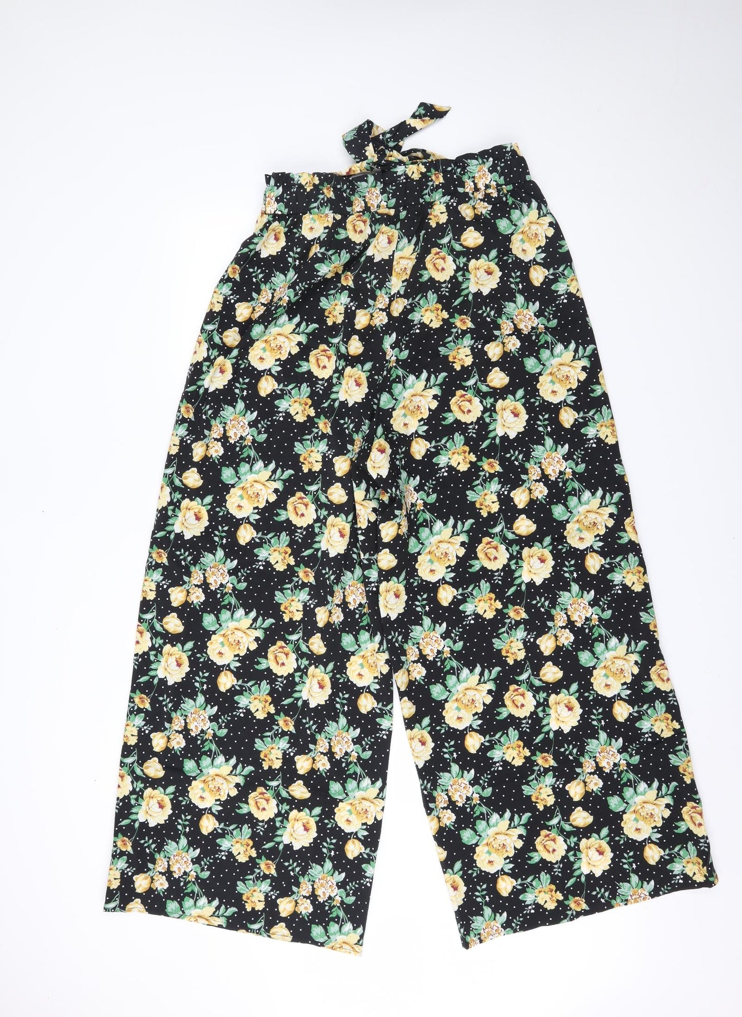 SheIn Womens Multicoloured Floral  Trousers  Size XL L27.5 in