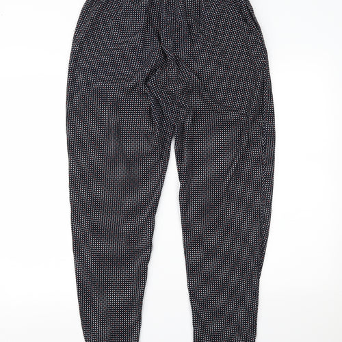 H&M Womens Multicoloured Polka Dot  Trousers  Size 12 L25 in