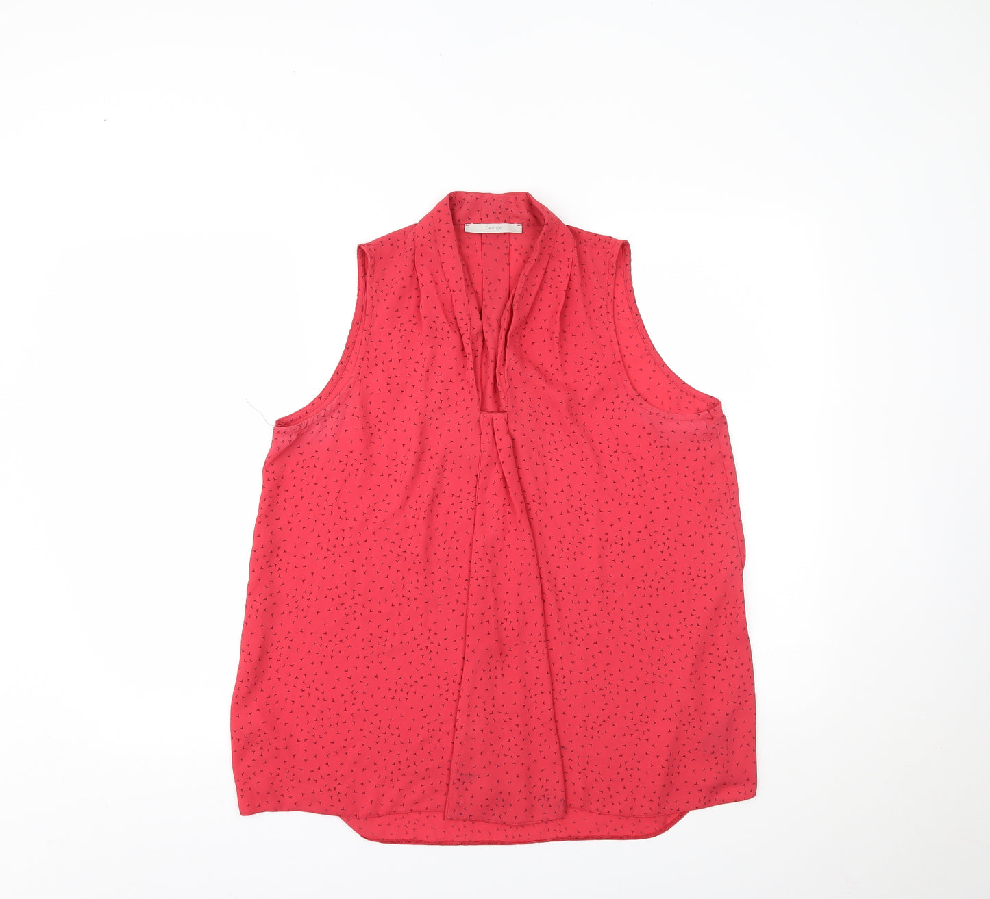 George Womens Pink   Basic Blouse Size 14
