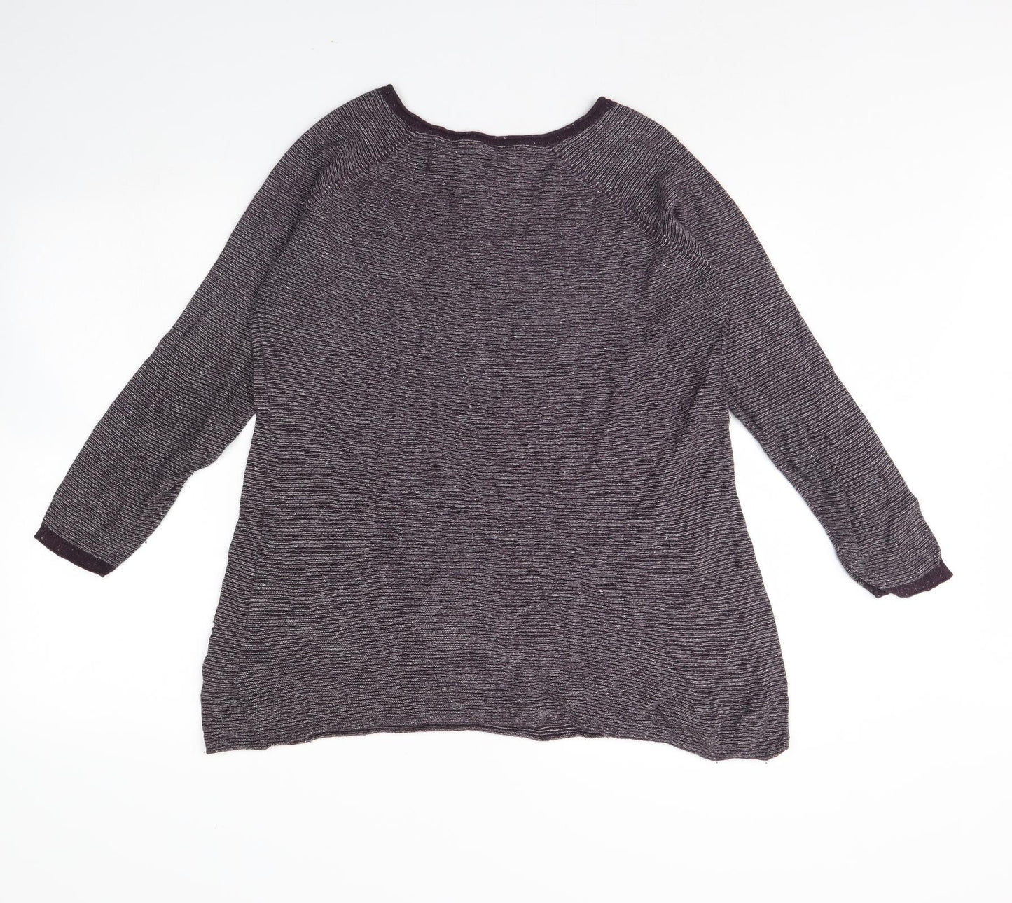 White Stuff Womens Purple   Pullover Jumper Size 18
