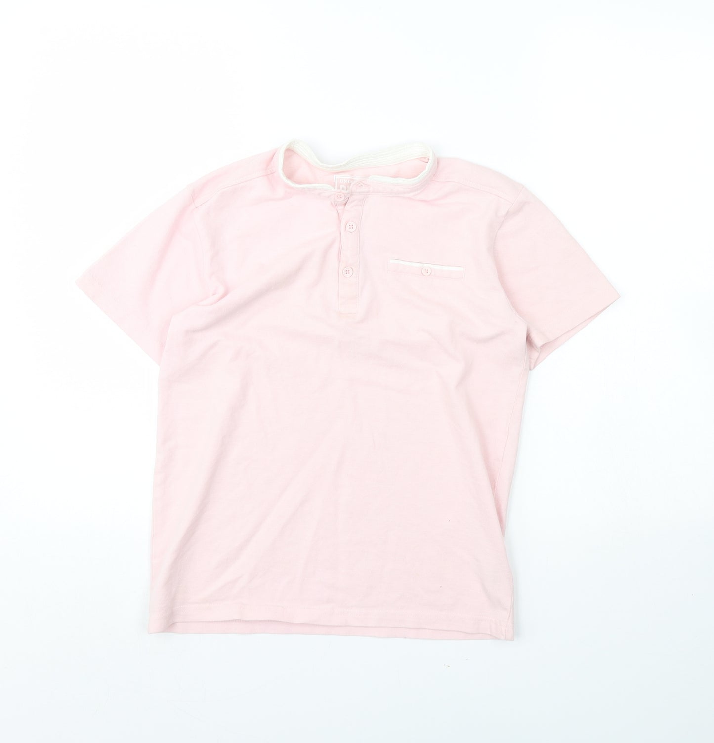 Undeniable Dudes Boys Pink   Basic Polo Size 12 Years