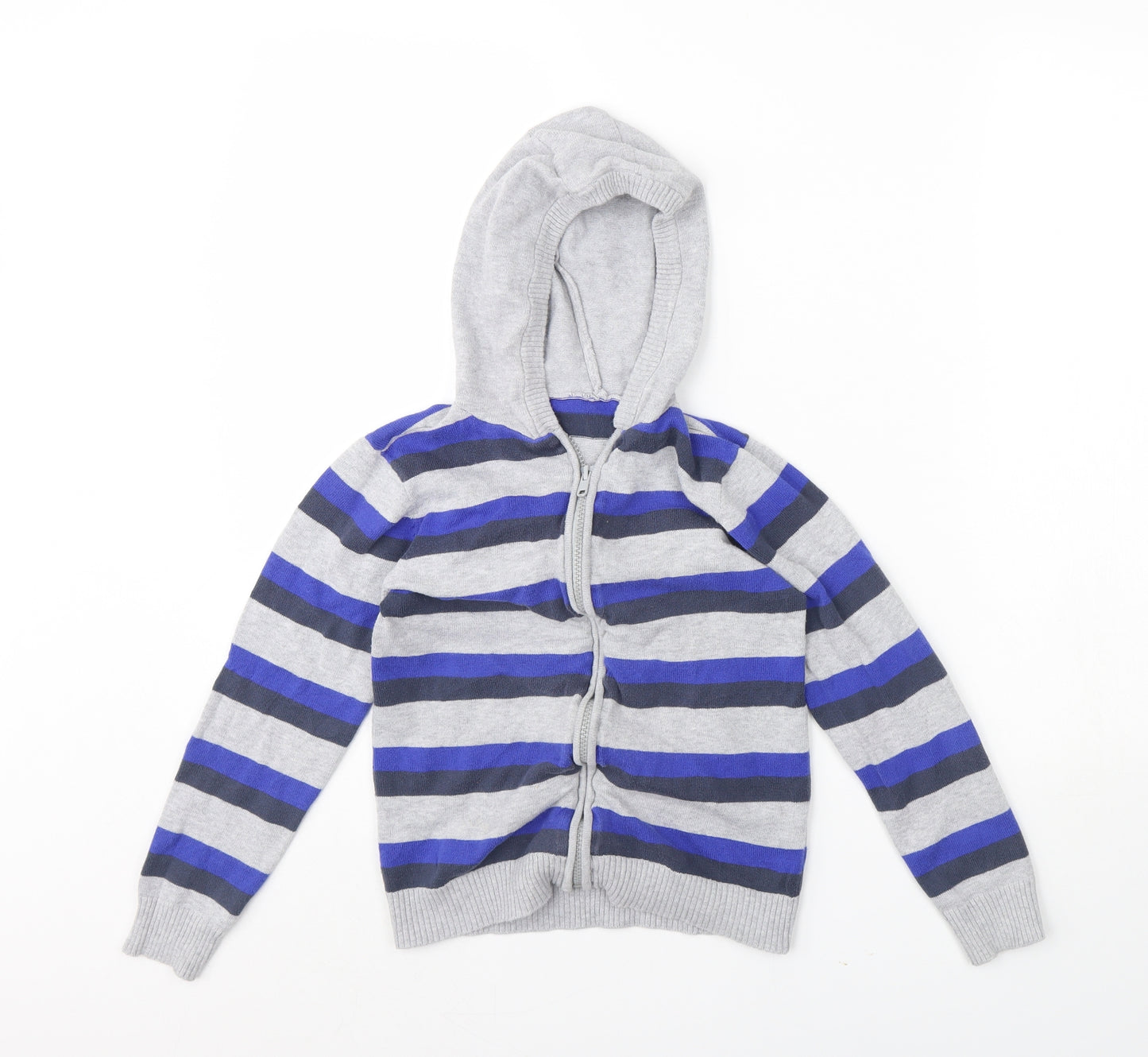 Cherokee Boys Blue Striped  Jacket  Size 7 Years