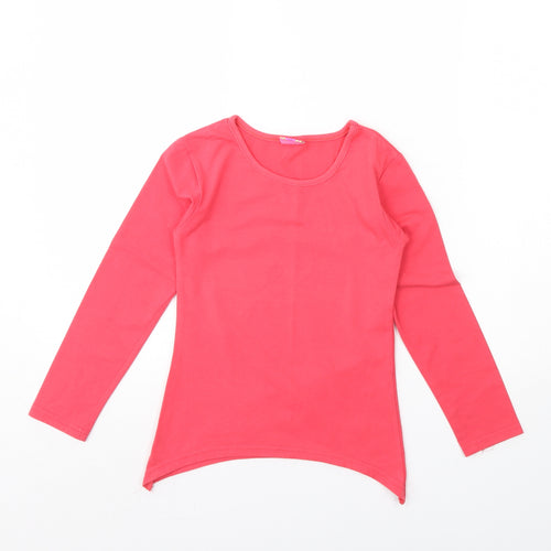Niebieski Girls Pink   Basic Blouse Size 4 Years