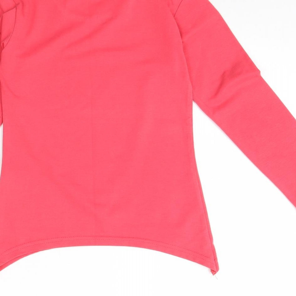 Niebieski Girls Pink   Basic Blouse Size 4 Years