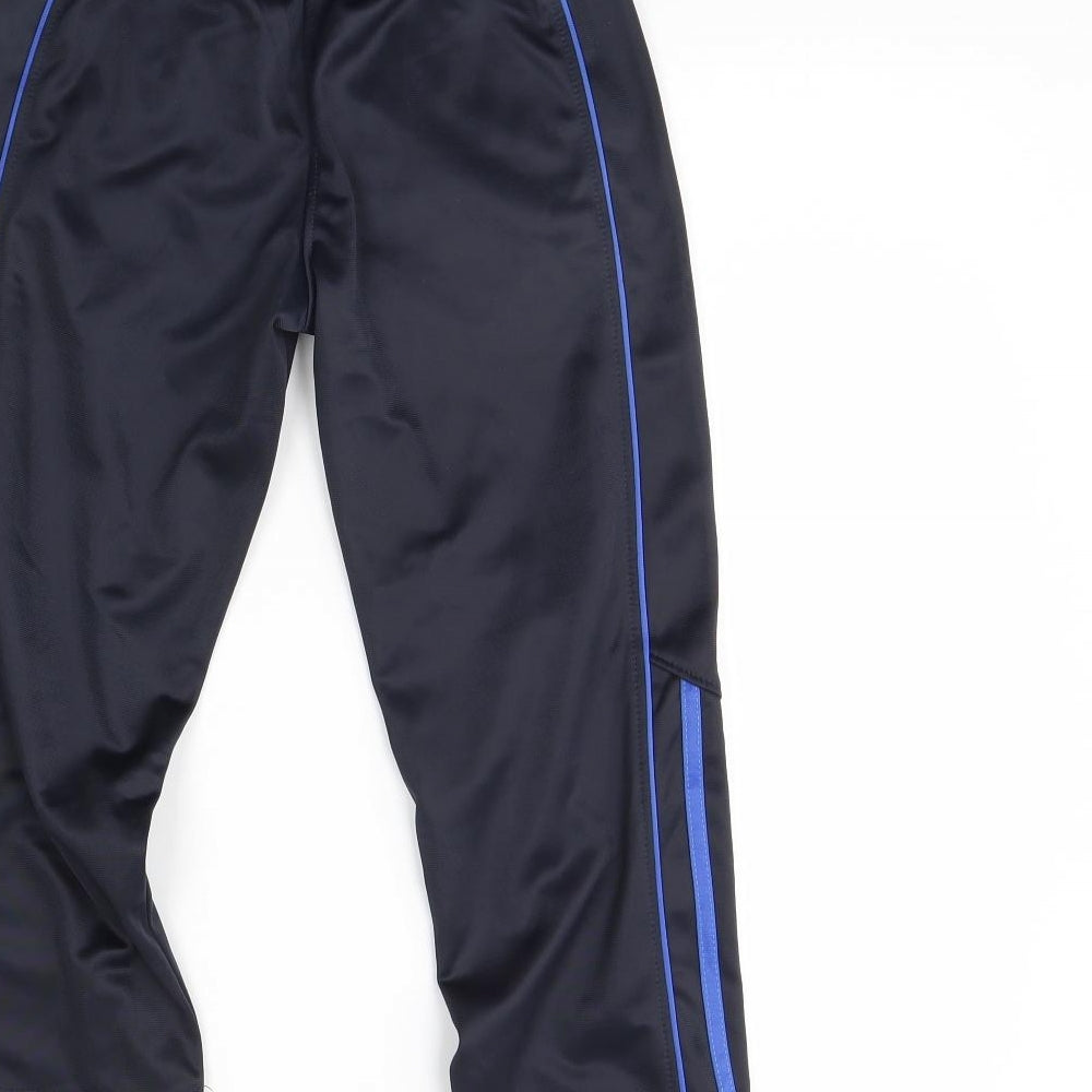 Preworn Boys Blue   Jogger Trousers Size 7 Years