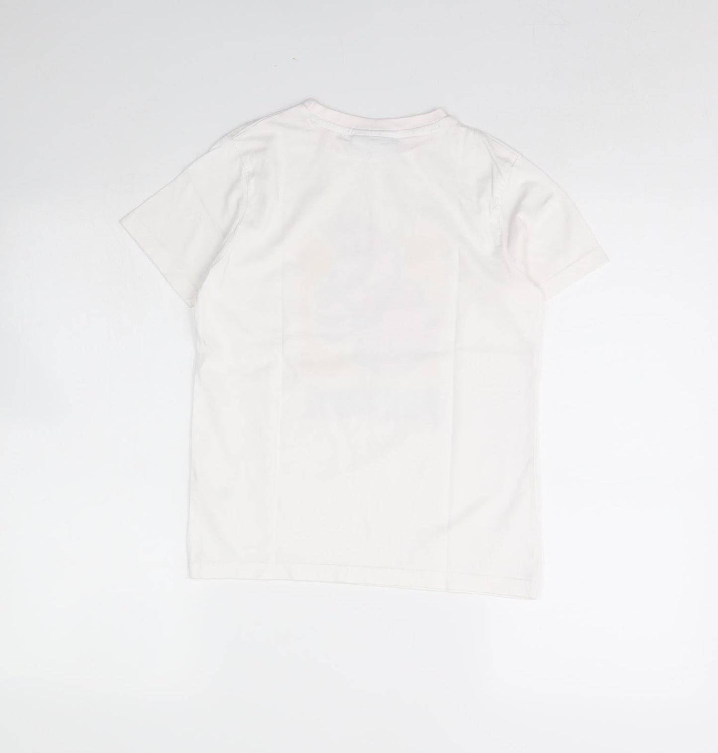 George Girls White   Basic T-Shirt Size 8 Years  - Fortnite