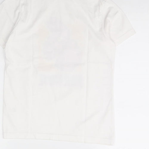 George Girls White   Basic T-Shirt Size 8 Years  - Fortnite