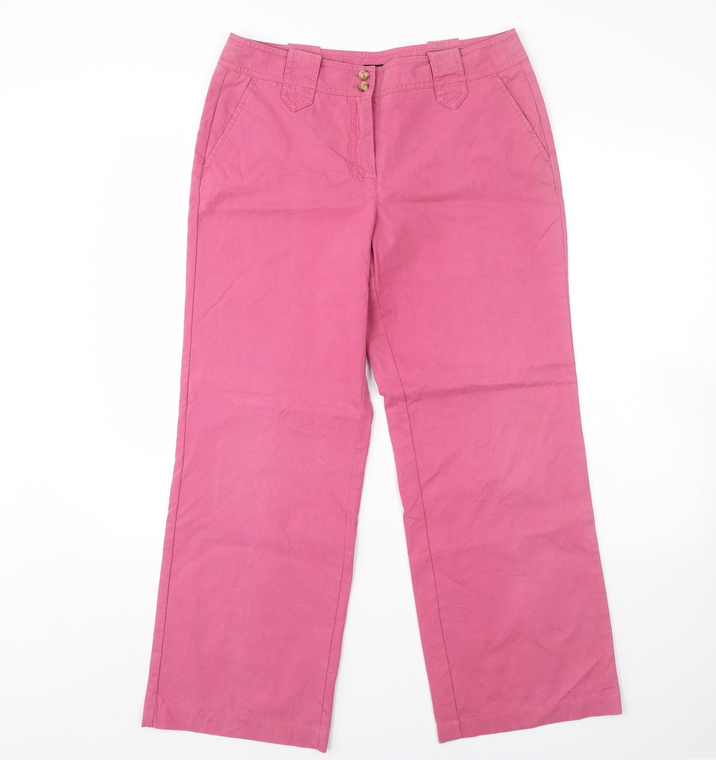 Spirit Womens Pink   Flared Jeans Size 12 L28 in
