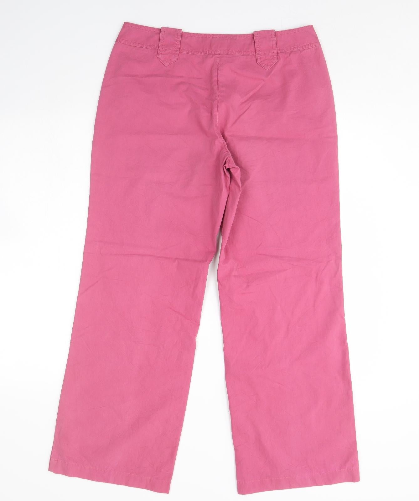 Spirit Womens Pink   Flared Jeans Size 12 L28 in