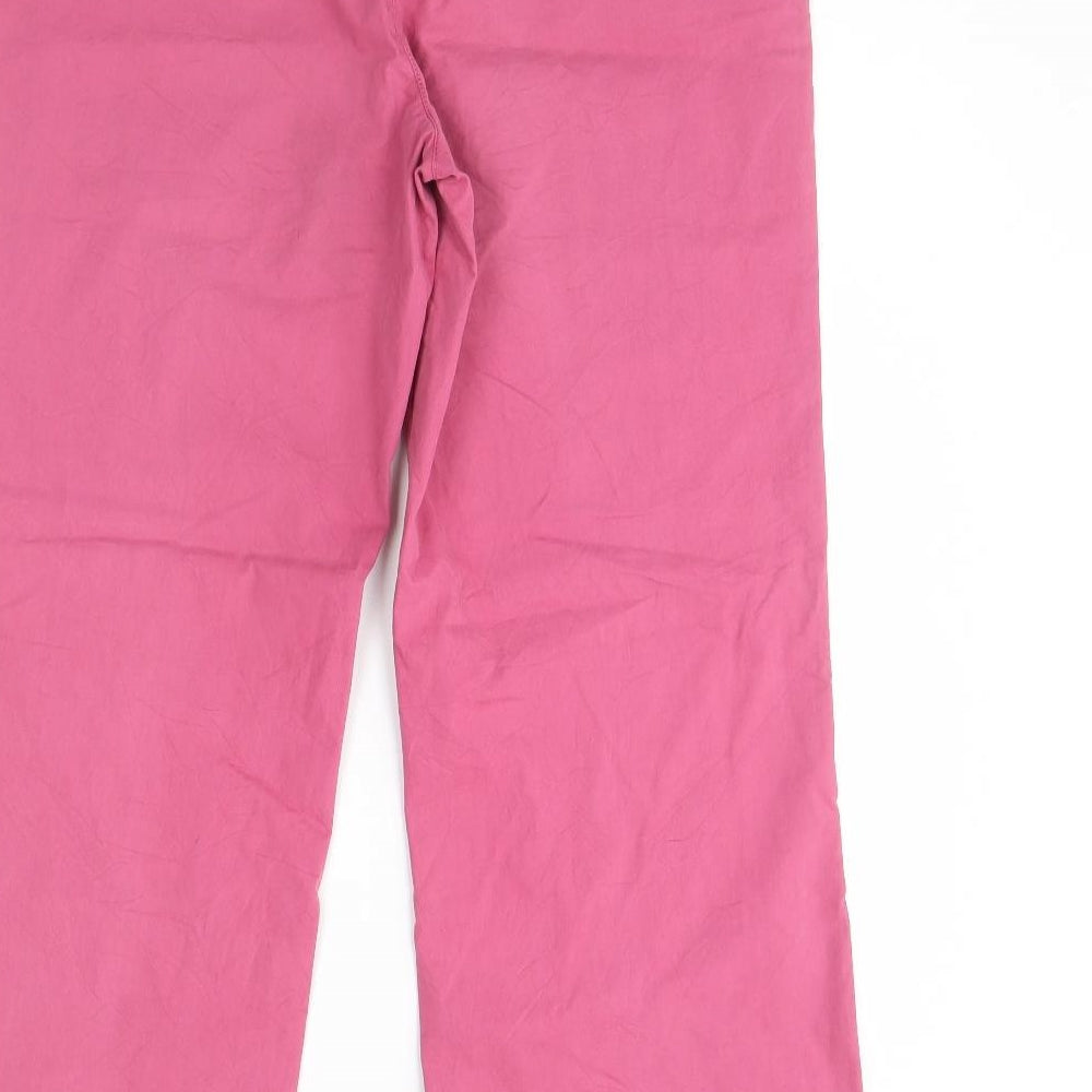 Spirit Womens Pink   Flared Jeans Size 12 L28 in