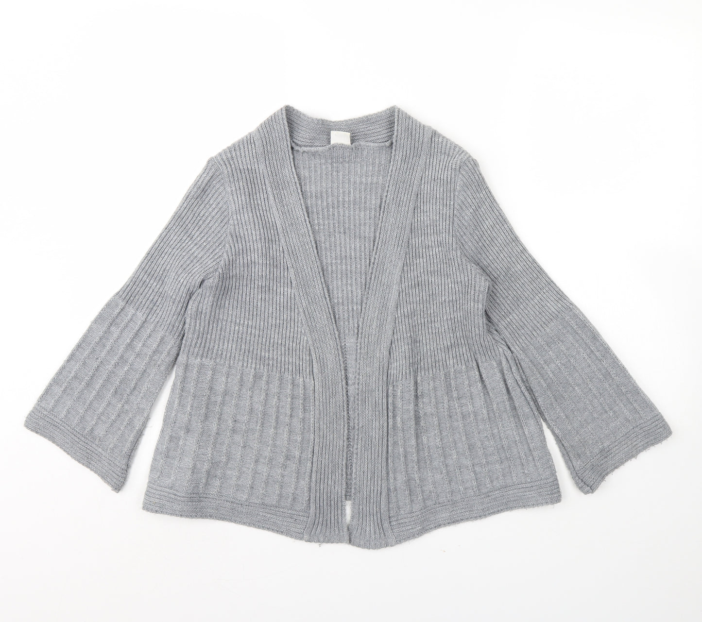 New Look Womens Grey   Cardigan Jumper Size M