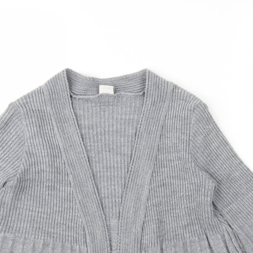 New Look Womens Grey   Cardigan Jumper Size M