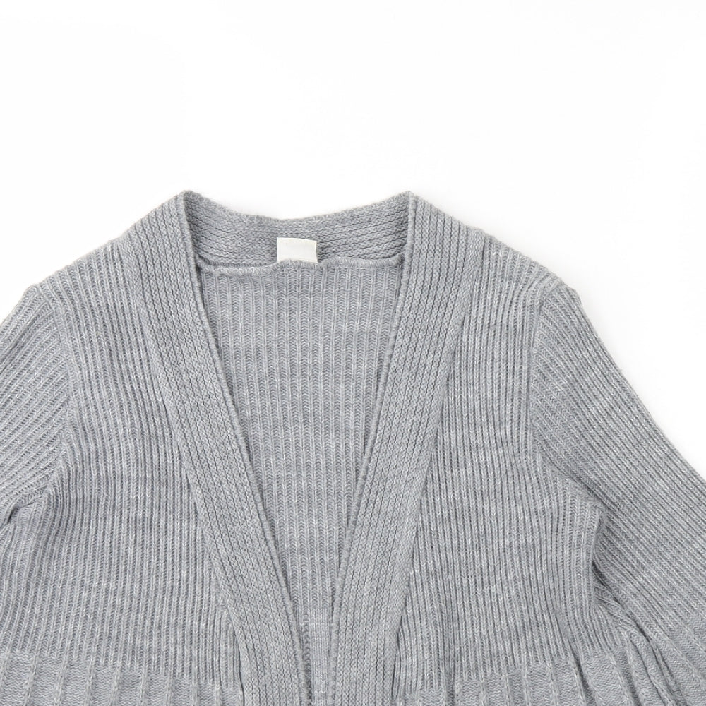 New Look Womens Grey   Cardigan Jumper Size M