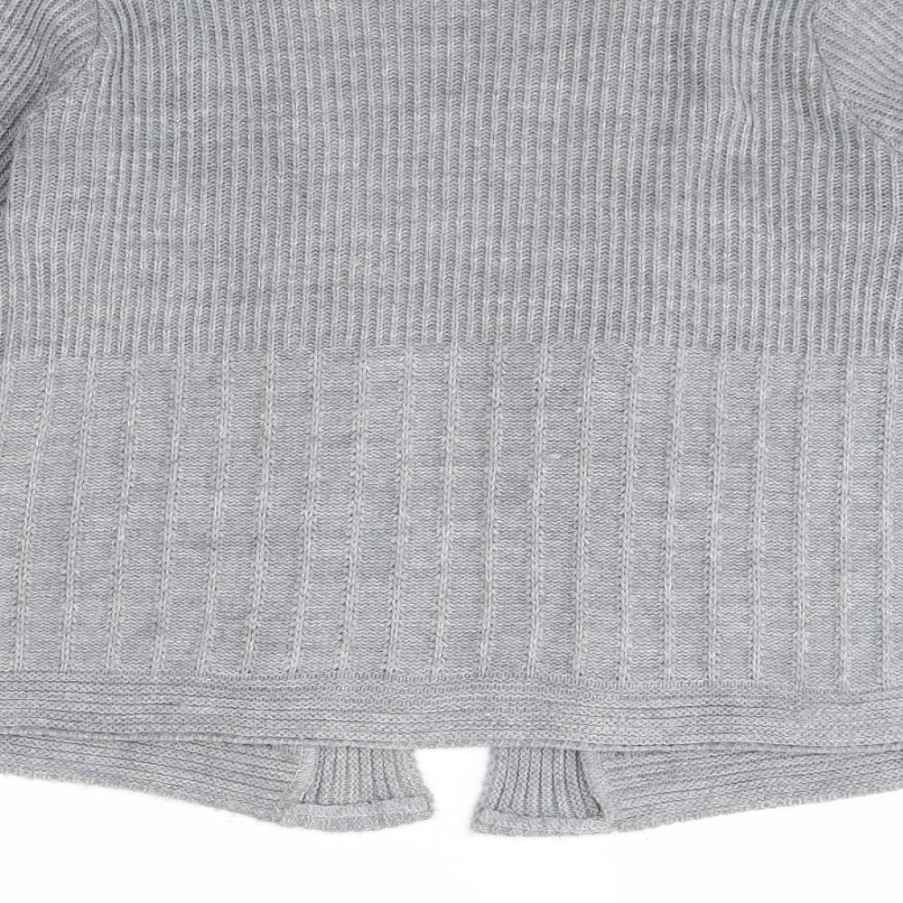 New Look Womens Grey   Cardigan Jumper Size M