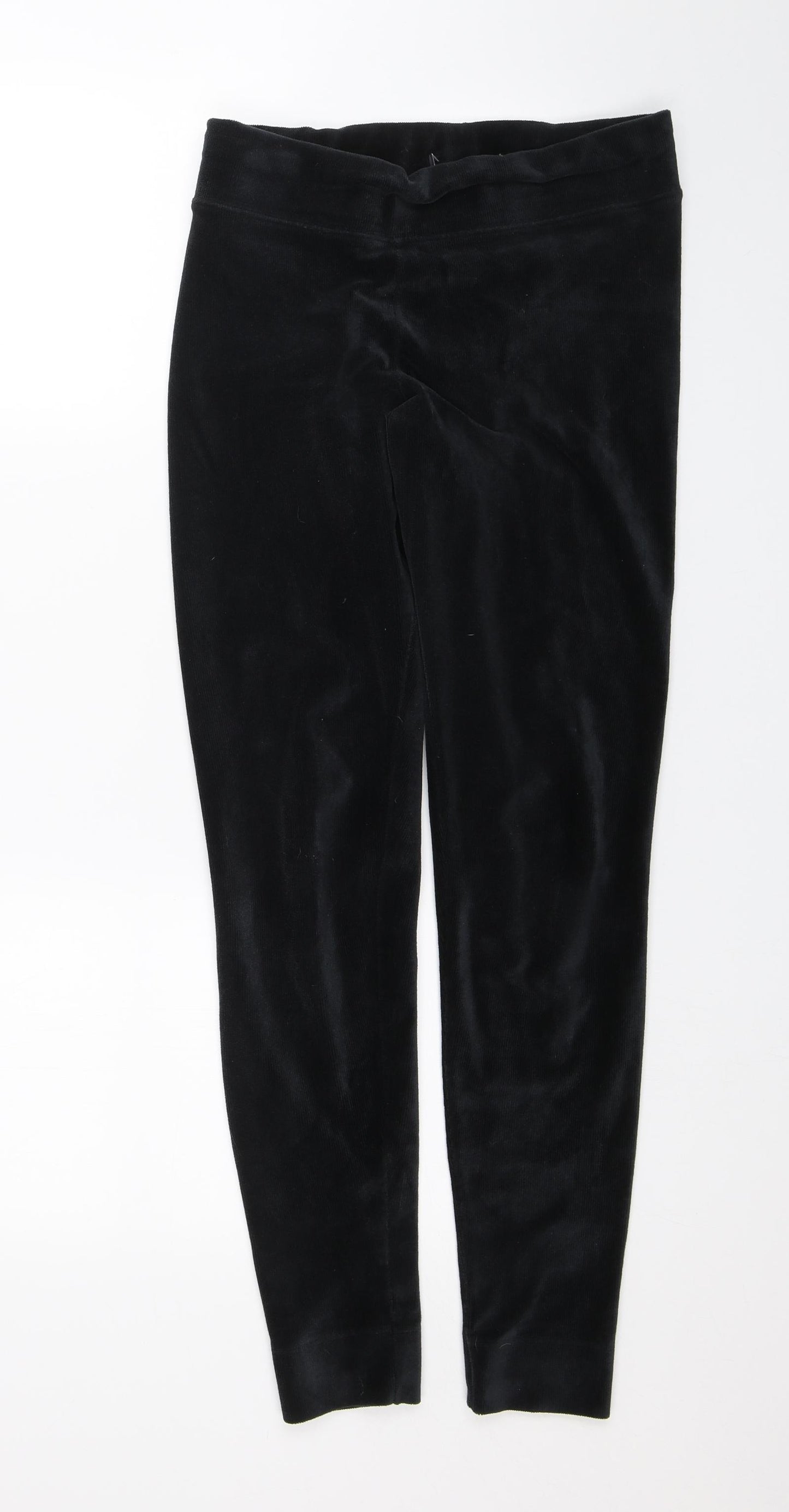M&S Womens Black   Jogger Leggings Size 10 L28 in