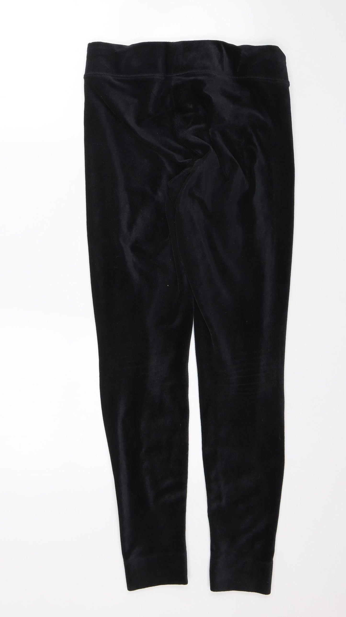 M&S Womens Black   Jogger Leggings Size 10 L28 in
