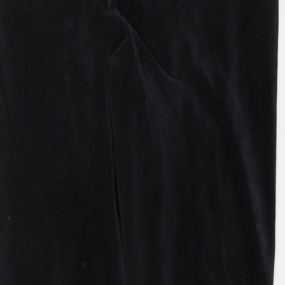 M&S Womens Black   Jogger Leggings Size 10 L28 in
