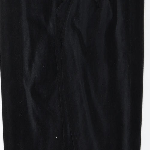 M&S Womens Black   Jogger Leggings Size 10 L28 in