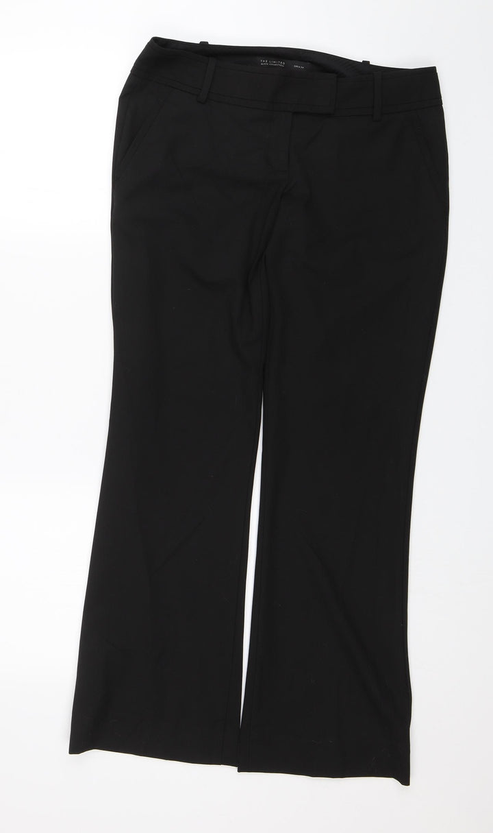 The Limited Womens Black   Dress Pants Trousers Size 32 in L29 in