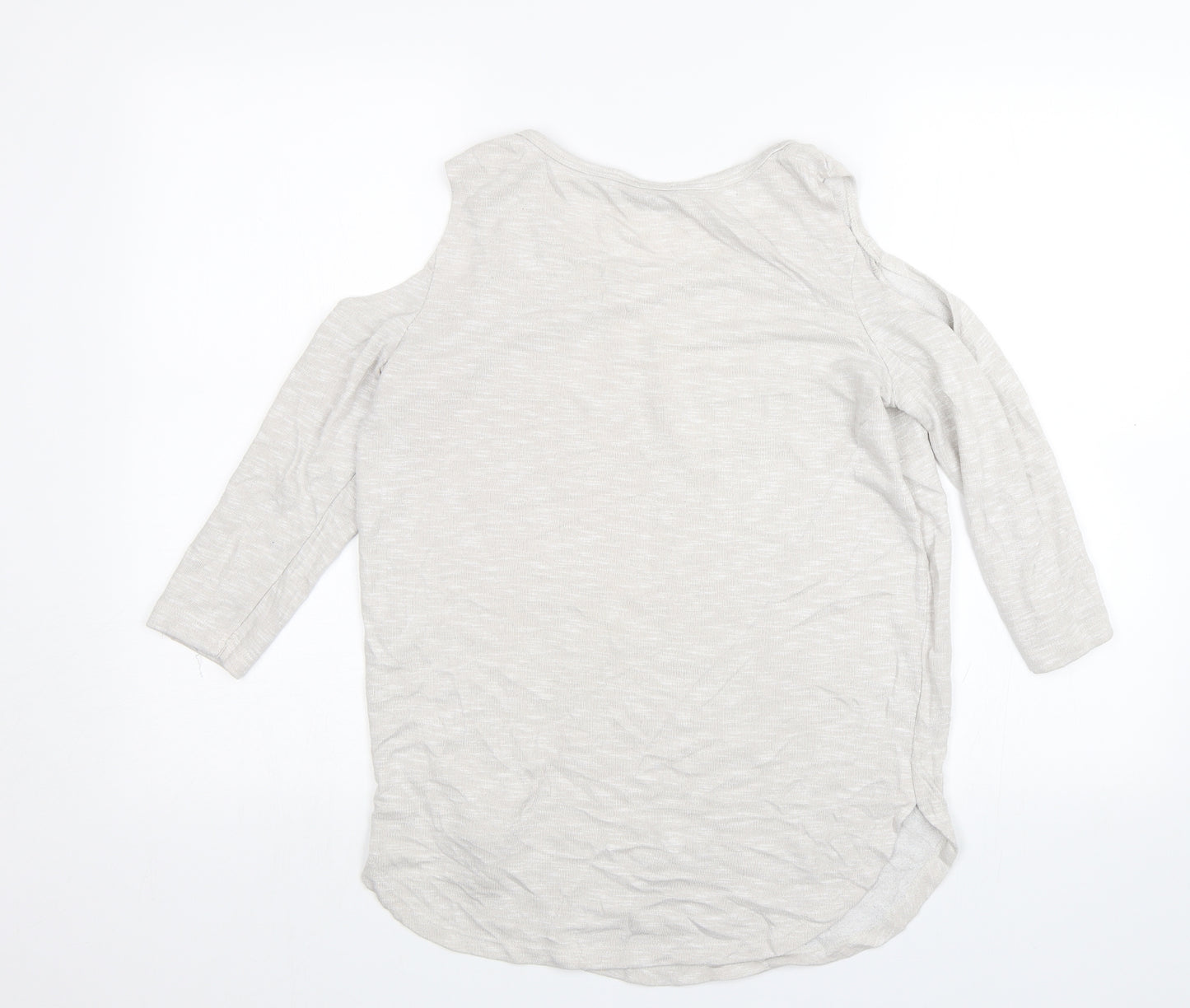 Select Womens Beige   Basic Blouse Size 12