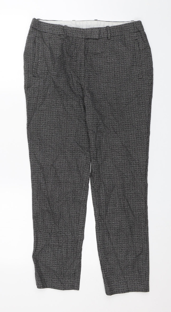 TU Womens Grey Trousers Size 12 L23 in