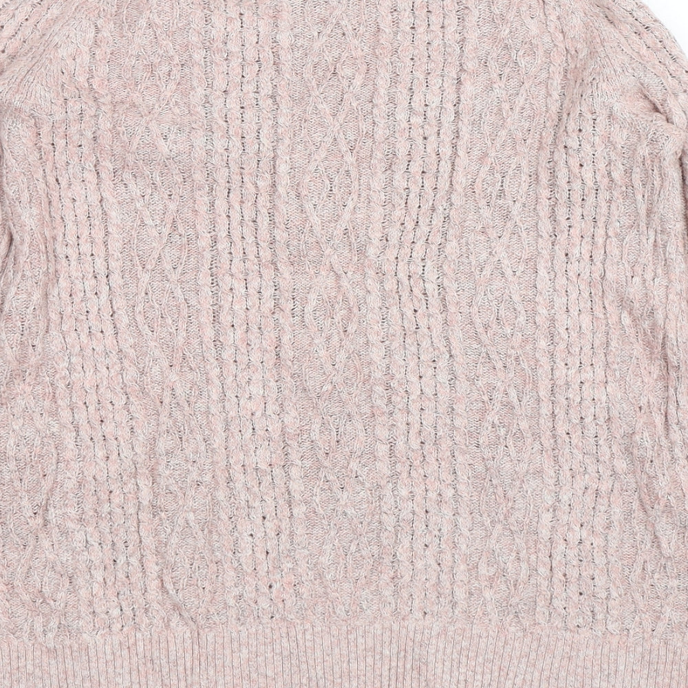 Fat Face Womens Pink   Pullover Jumper Size 10