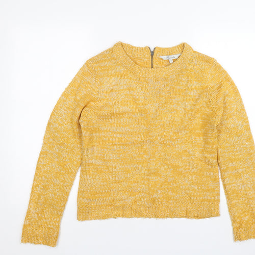 Peacocks Womens Yellow   Pullover Jumper Size M