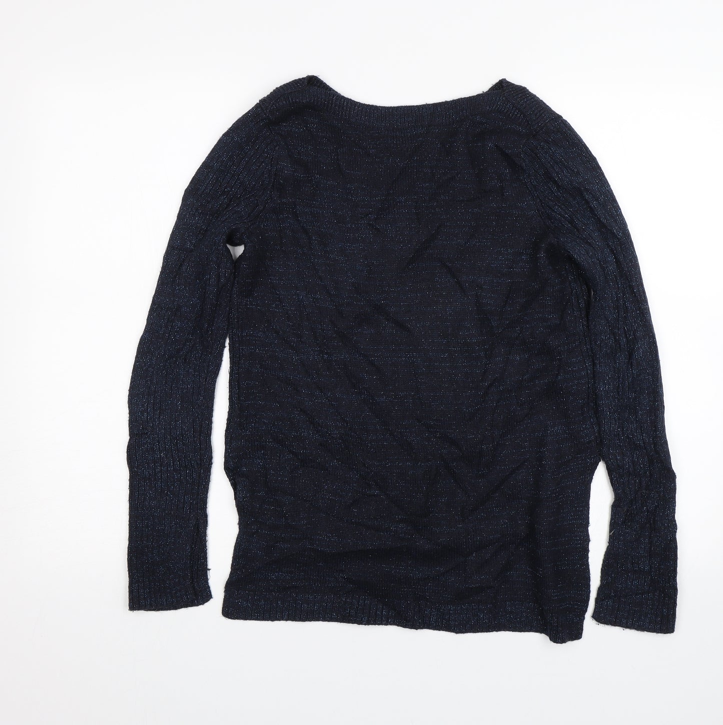 H&M Womens Blue   Pullover Jumper Size S