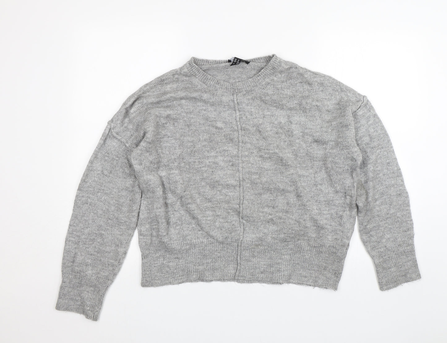 New Look Womens Grey   Pullover Jumper Size M